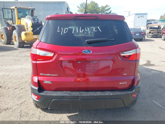 MAJ6S3GL5LC324432 Ford Ecosport Se