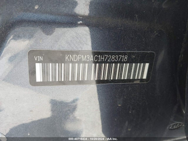 KIA Sportage Lx 2017 KNDPM3AC1H7283718 Image 9