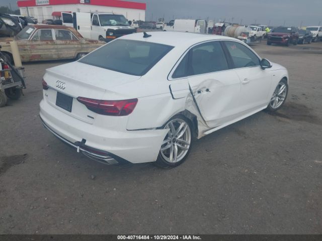WAUEAAF45RN004044 Audi A4 Premium Plus 45 Tfsi S Line Quattro S Tronic