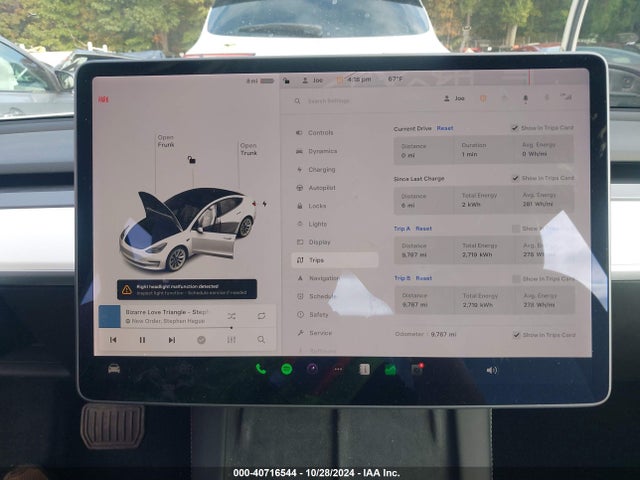 2021 TESLA MODEL 3 5YJ3E1EB6MF061231 Photo 6