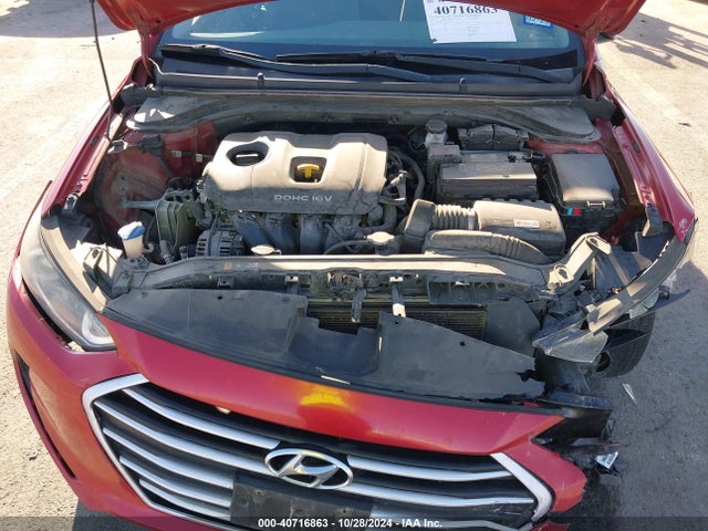 Hyundai ELANTRA SEL 2018 5NPD84LF6JH245214 Image 10