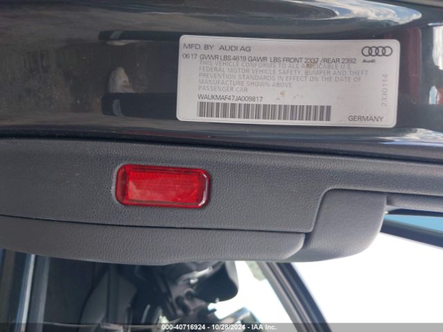WAUKMAF47JA009817 Audi A4 2.0t Tech Ultra Premium/2.0t Ultra Premium