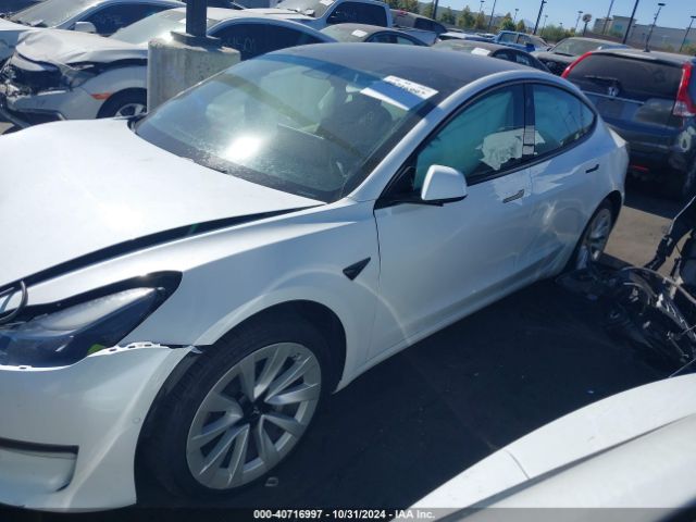 5YJ3E1EA1NF144123 Tesla Model 3 Rear-wheel Drive
