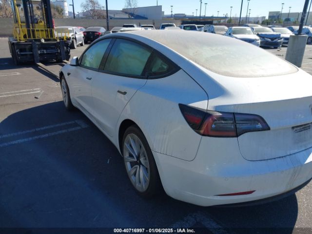5YJ3E1EA1NF144123 Tesla Model 3 Rear-wheel Drive