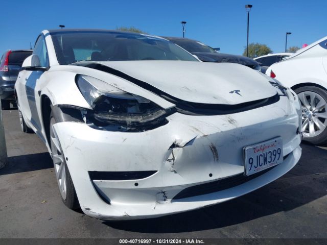 5YJ3E1EA1NF144123 Tesla Model 3 Rear-wheel Drive