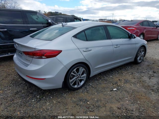 KMHD84LF6JU519318 Hyundai Elantra Limited