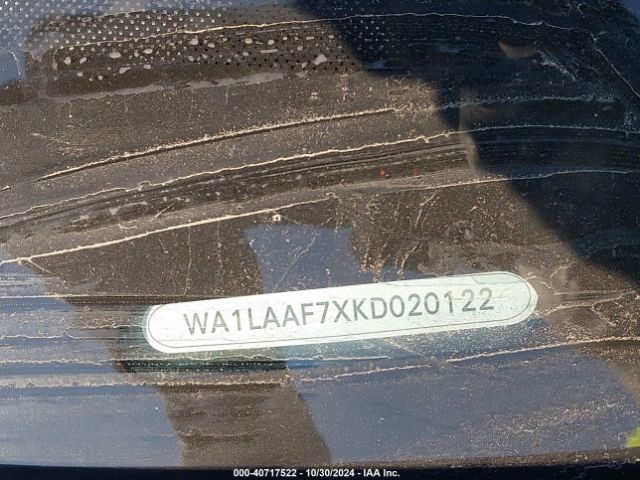 WA1LAAF7XKD020122 Audi Q7 55 Premium/55 Se Premium