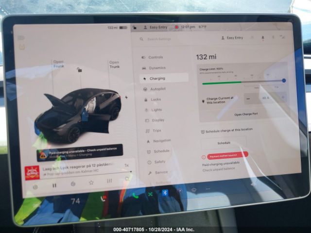 5YJYGAEEXMF244190 Tesla Model Y Long Range Dual Motor All-wheel Drive