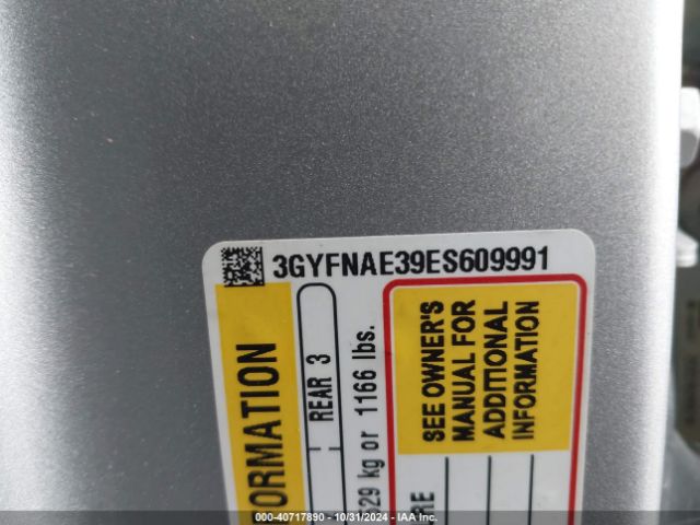 3GYFNAE39ES609991 Cadillac Srx Standard