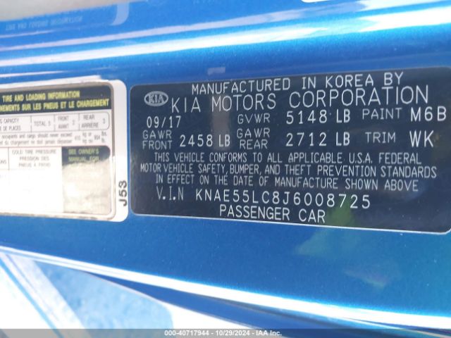 KNAE55LC8J6008725 KIA Stinger Gt2