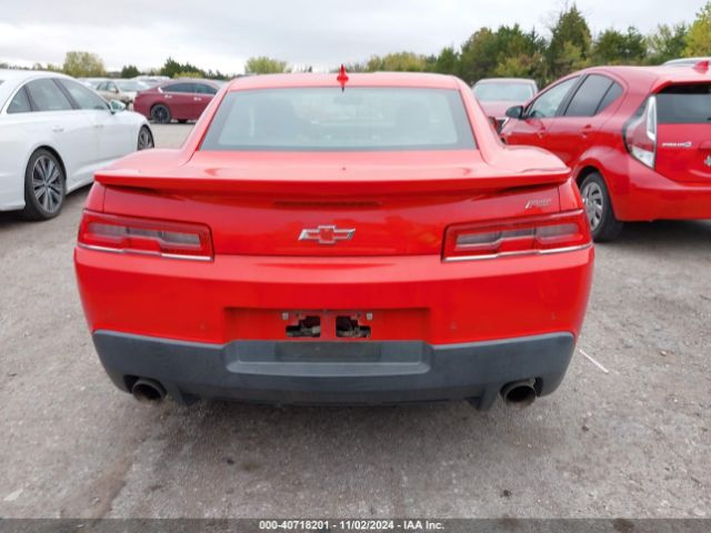 2G1FC1E35E9165722 Chevrolet Camaro 2lt