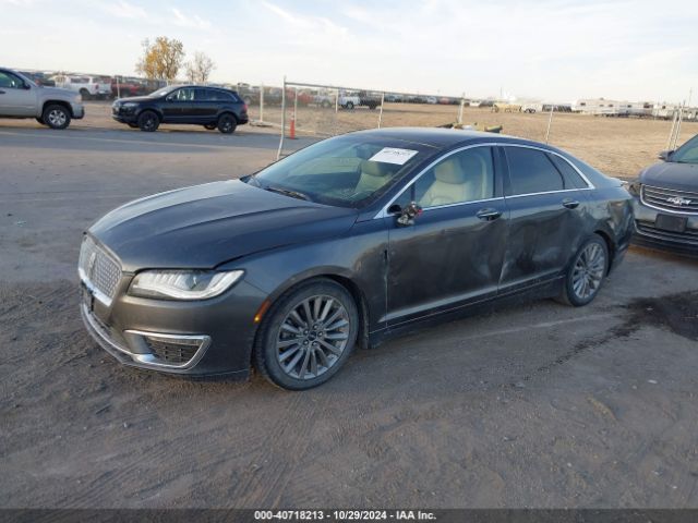 3LN6L5LU8HR653406 Lincoln Mkz Hybrid Select