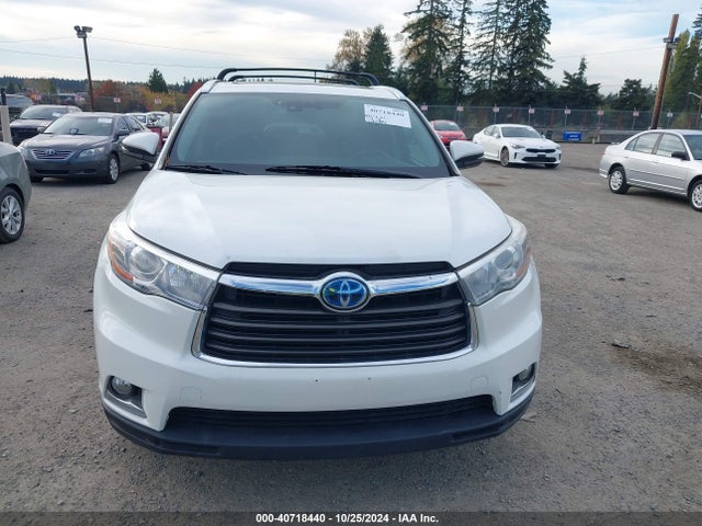 5TDDCRFH1GS020419 Toyota Highlander Hybrid Limited Platinum V6