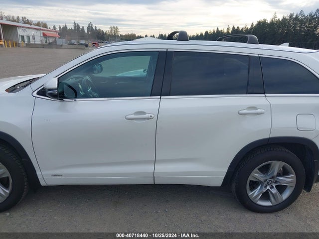 5TDDCRFH1GS020419 Toyota Highlander Hybrid Limited Platinum V6