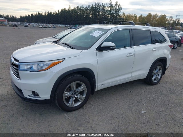 5TDDCRFH1GS020419 Toyota Highlander Hybrid Limited Platinum V6