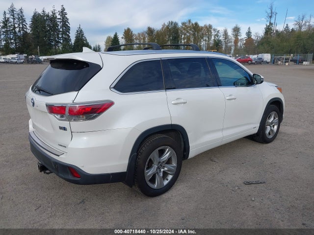 5TDDCRFH1GS020419 Toyota Highlander Hybrid Limited Platinum V6