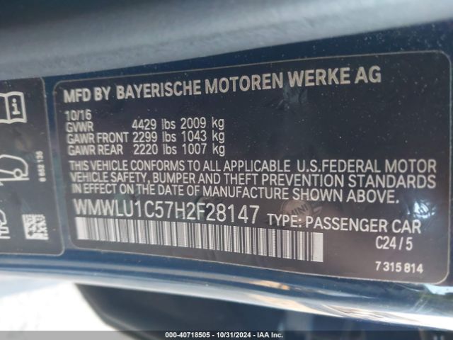 WMWLU1C57H2F28147 Mini Clubman Cooper