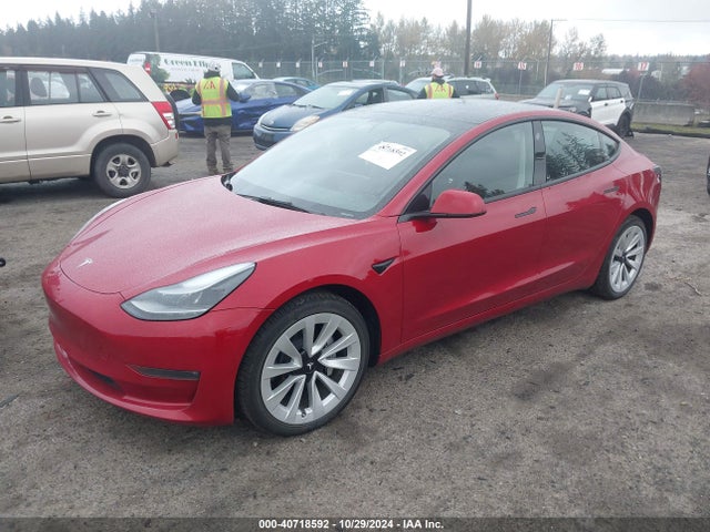 2022 TESLA MODEL 3 5YJ3E1EB8NF273081 Photo 1
