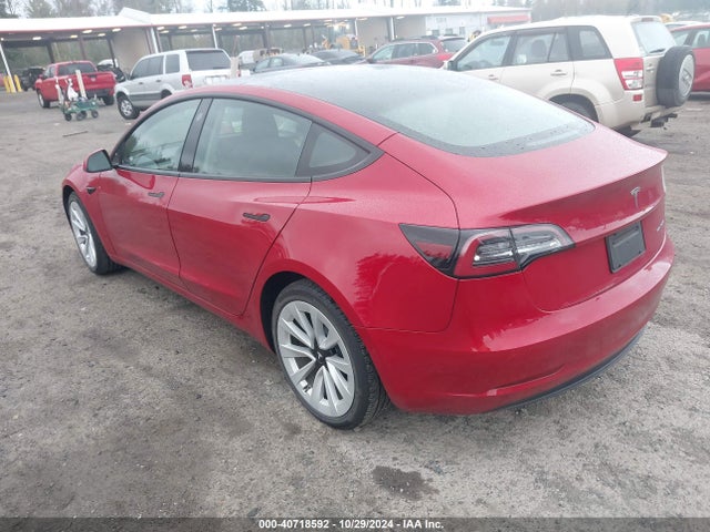 2022 TESLA MODEL 3 5YJ3E1EB8NF273081 Photo 2