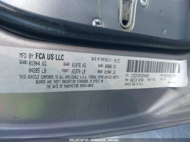 1C3CDFEB7GD540225 Dodge DART GT