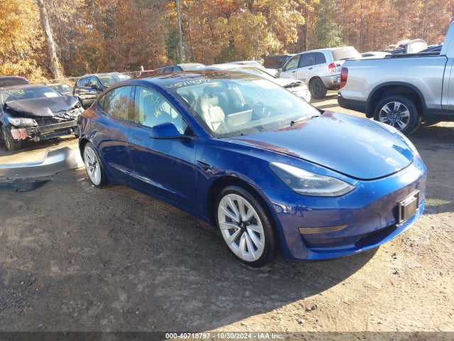 2022 TESLA MODEL 3 5YJ3E1EA6NF190255 Photo 0
