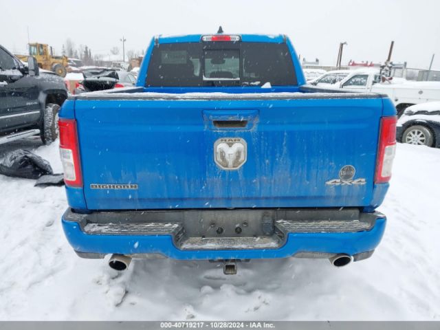 1C6SRFFT2NN381791 RAM 1500 Big Horn  4x4 5'7 Box