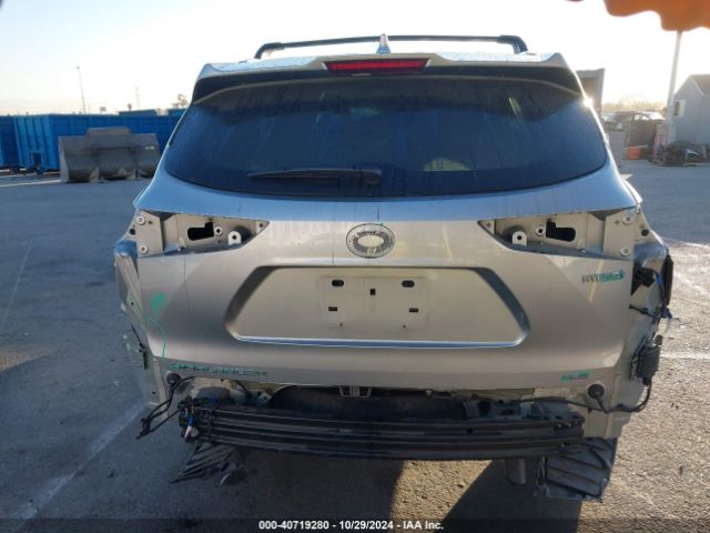 5TDHARAH4MS507849 Toyota Highlander Hybrid Xle
