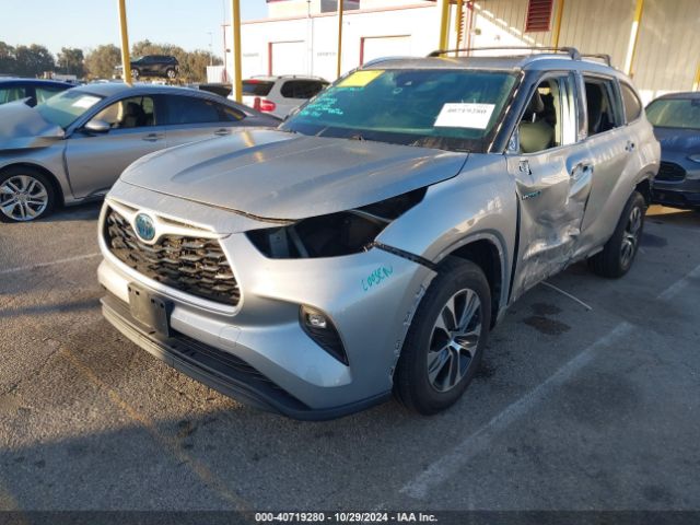 5TDHARAH4MS507849 Toyota Highlander Hybrid Xle