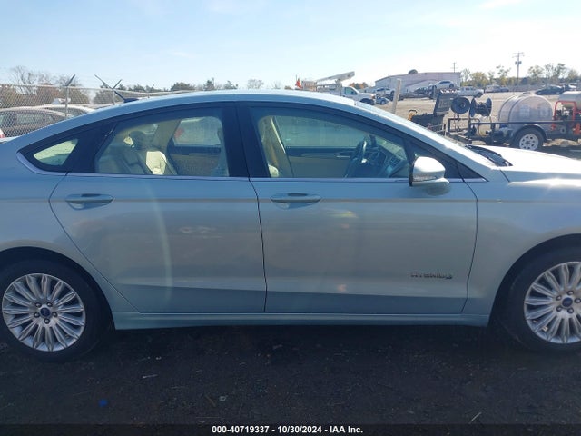 Ford Fusion Se Hybrid 2014 3FA6P0LUXER334800 Image 13