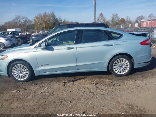Ford Fusion Se Hybrid 2014 3FA6P0LUXER334800 Image 14