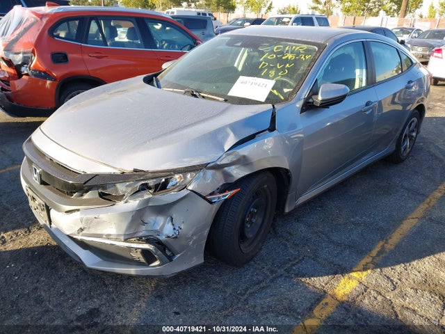 Honda Civic Lx 2019 2HGFC2F69KH554517 Image 2