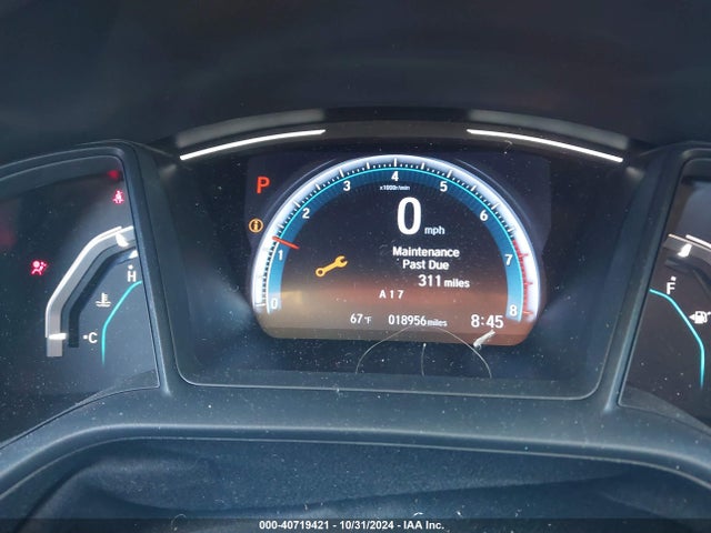 Honda Civic Lx 2019 2HGFC2F69KH554517 Image 7