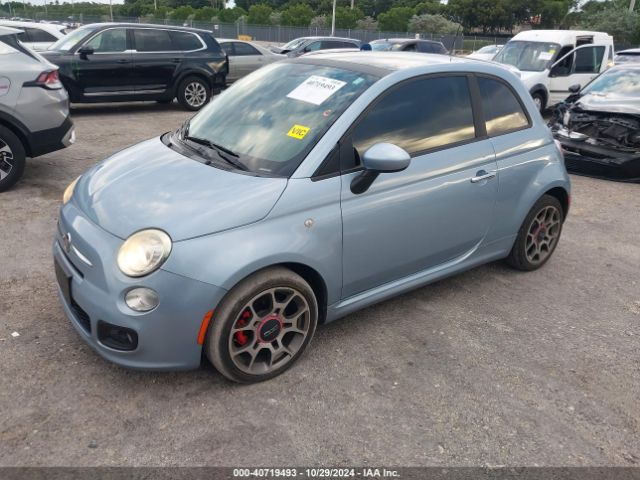 2013 FIAT 500 3C3CFFBR8DT615547 Photo 1