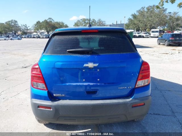 KL7CJKSB5GB758139 Chevrolet Trax 1ls