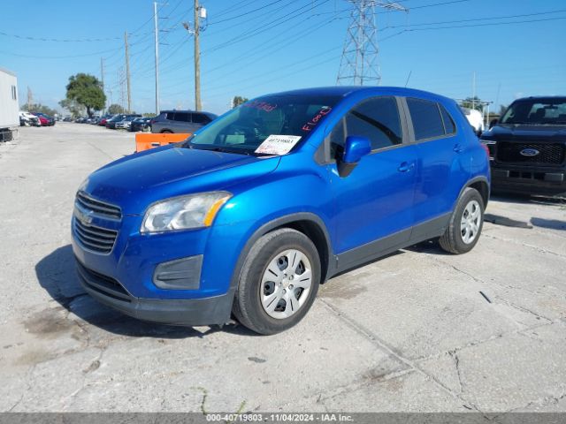 KL7CJKSB5GB758139 Chevrolet Trax 1ls