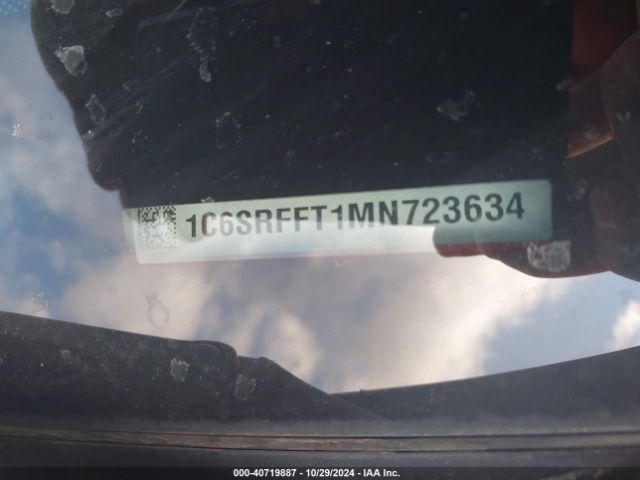 1C6SRFFT1MN723634 RAM 1500 Lone Star  4x4 5'7 Box