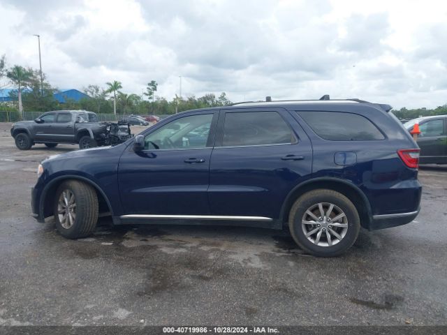 1C4RDHAGXJC315569 Dodge Durango Sxt Rwd