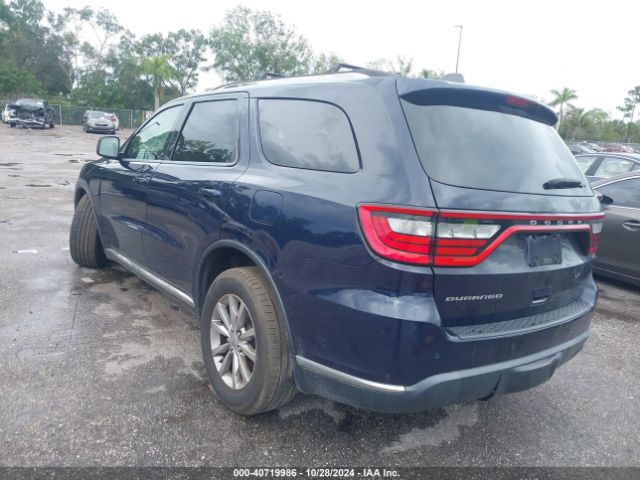 1C4RDHAGXJC315569 Dodge Durango Sxt Rwd