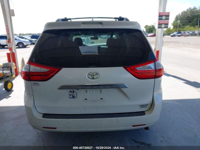 5TDDK3DC9FS099537 Toyota Sienna Limited Premium 7 Passenger