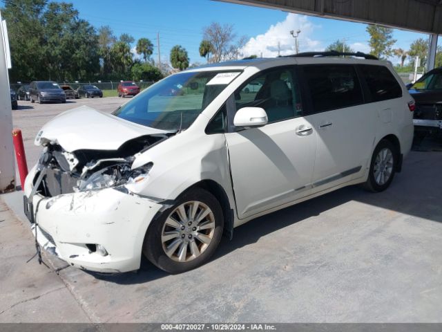 5TDDK3DC9FS099537 Toyota Sienna Limited Premium 7 Passenger