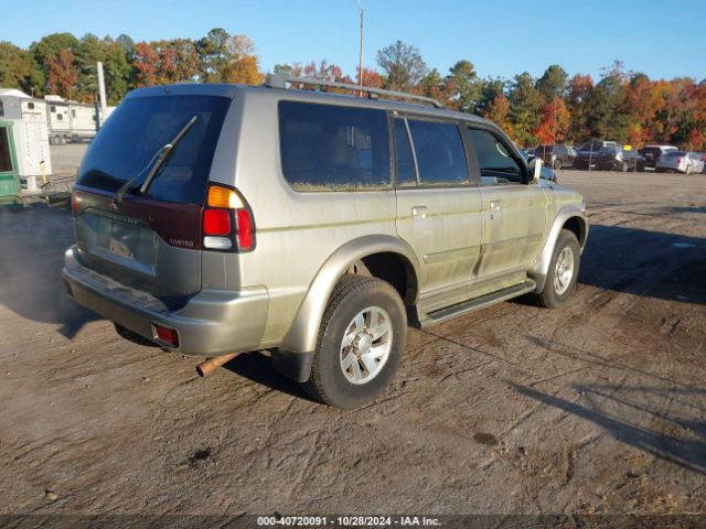 2001 MITSUBISHI MONTERO SPORT JA4MT41R91P026662 Photo 3