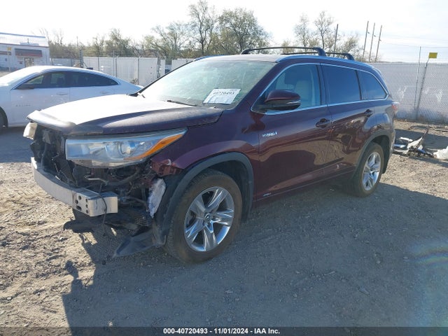 5TDDCRFH6GS015202 Toyota Highlander Hybrid Limited Platinum V6