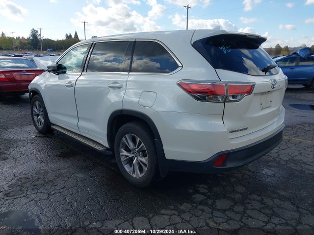 5TDBKRFH3GS338827 Toyota Highlander Le/le Plus