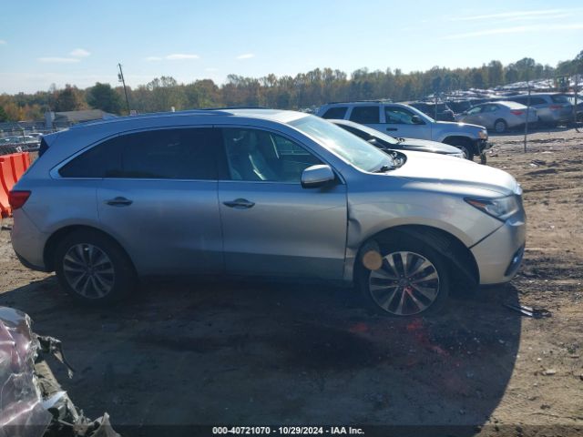 5FRYD3H44EB013678 Acura Mdx Technology Package