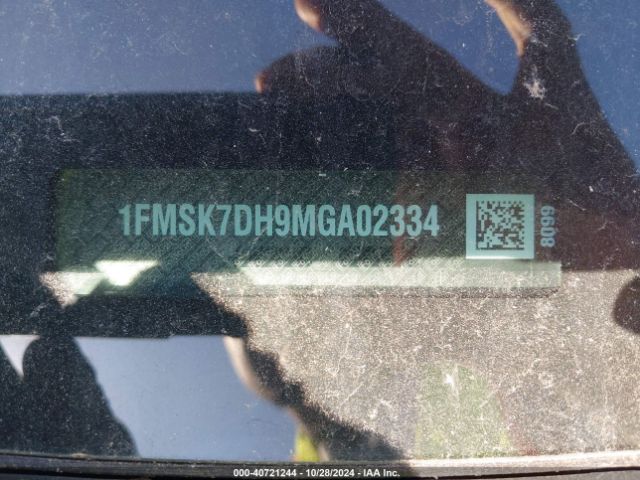 1FMSK7DH9MGA02334 Ford EXPLORER XLT