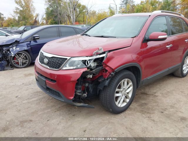 5XYKT3A66EG536747 KIA SORENTO LX