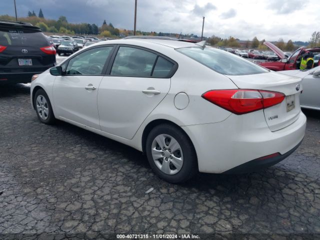 KNAFK4A60G5496264 KIA FORTE LX