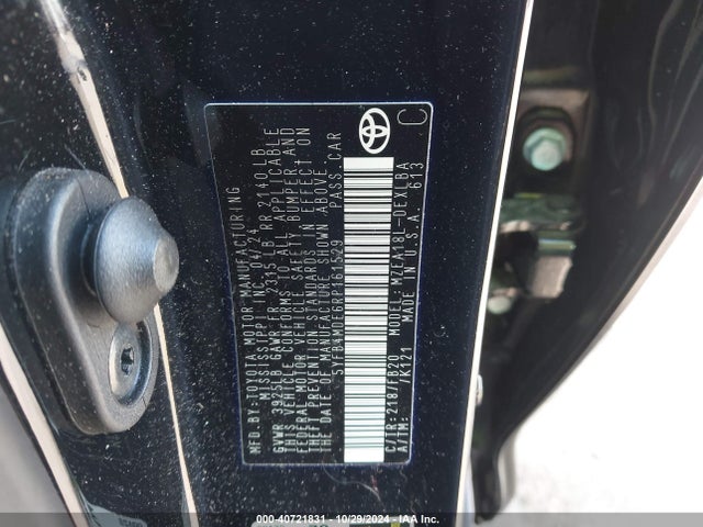 Toyota COROLLA LE 2024 5YFB4MDE6RP161529 Image 9