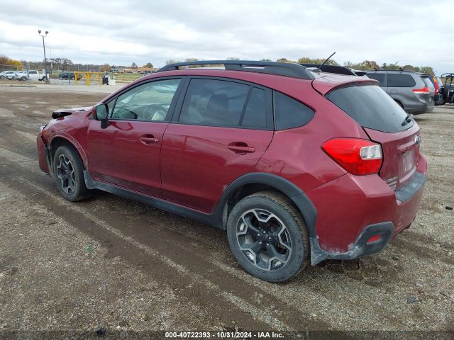 JF2GPAGC6E8335516 Subaru Xv Crosstrek 2.0i Limited
