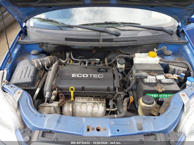 2009 Chevrolet Aveo Lt მანქანა იყიდება აუქციონზე, vin: KL1TD66E89B317086, აუქციონის ნომერი: 40722632